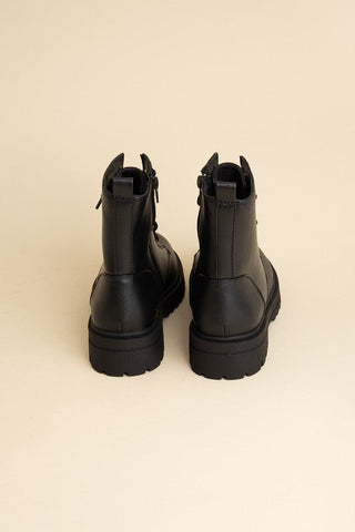 Lace Up Combat Boots from Booties collection you can buy now from Fashion And Icon online shop