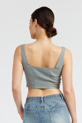 Lace Up Corset Top from Crop Tops collection you can buy now from Fashion And Icon online shop