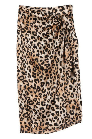 Leopard Print Midi Skirt from Midi Skirts collection you can buy now from Fashion And Icon online shop