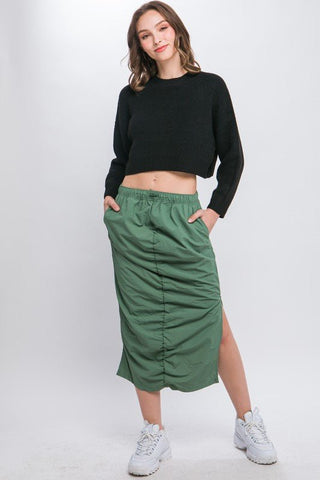 Long Sleeve Cropped Sweater from Sweaters collection you can buy now from Fashion And Icon online shop