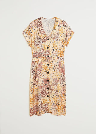 Midi printed dress from Midi Dresses collection you can buy now from Fashion And Icon online shop