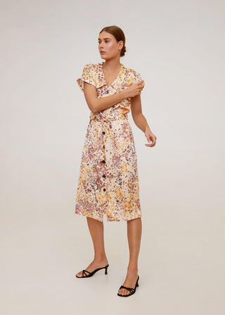 Midi printed dress from Midi Dresses collection you can buy now from Fashion And Icon online shop