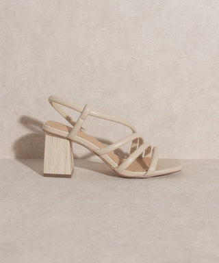 OASIS SOCIETY Ashley - Wooden Heel Sandal from collection you can buy now from Fashion And Icon online shop