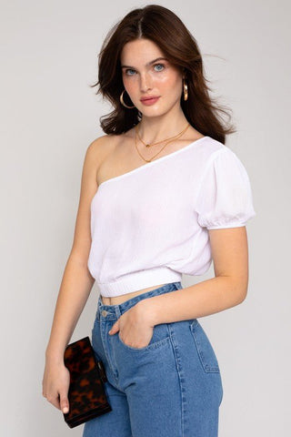 One Shoulder Blouse from Blouses collection you can buy now from Fashion And Icon online shop