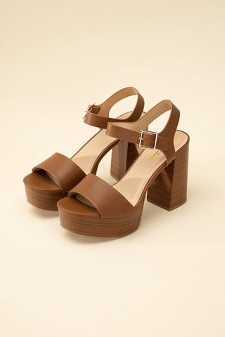 OPTIONS-S Ankle Strap Heels from collection you can buy now from Fashion And Icon online shop