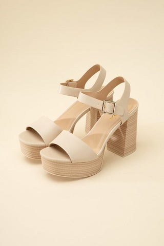 OPTIONS-S Ankle Strap Heels from collection you can buy now from Fashion And Icon online shop