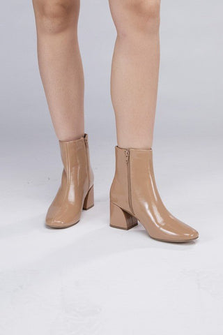 Patent Leather Boots from Booties collection you can buy now from Fashion And Icon online shop