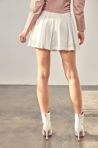 Pleated Mini Skort from Skorts collection you can buy now from Fashion And Icon online shop