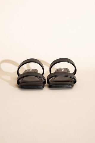 RAMSEY-S Double Strap Slides from collection you can buy now from Fashion And Icon online shop