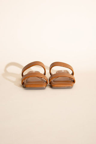 RAMSEY-S Double Strap Slides from collection you can buy now from Fashion And Icon online shop