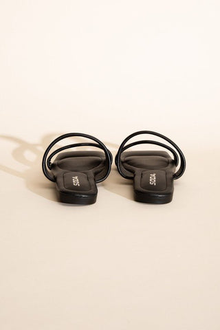 RAMSEY-S Double Strap Slides from collection you can buy now from Fashion And Icon online shop