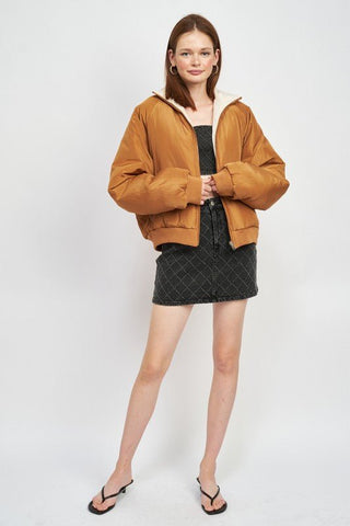 Reversible Puffer Jacket from Jackets collection you can buy now from Fashion And Icon online shop