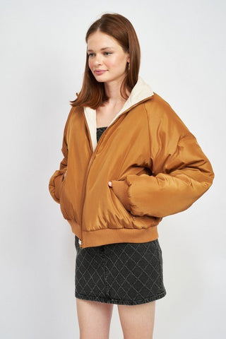 Reversible Puffer Jacket from Jackets collection you can buy now from Fashion And Icon online shop