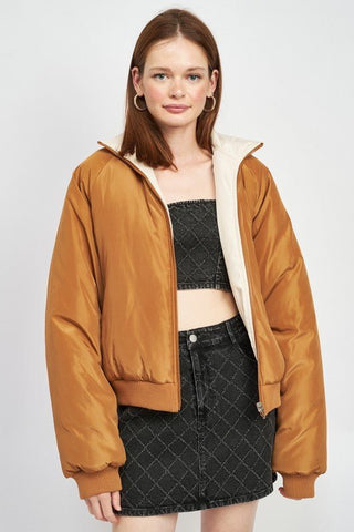 Reversible Puffer Jacket from Jackets collection you can buy now from Fashion And Icon online shop