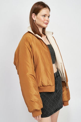 Reversible Puffer Jacket from Jackets collection you can buy now from Fashion And Icon online shop