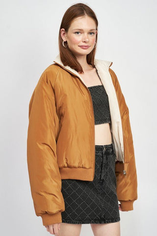 Reversible Puffer Jacket from Jackets collection you can buy now from Fashion And Icon online shop