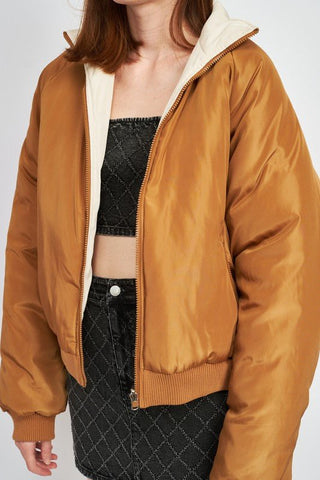 Reversible Puffer Jacket from Jackets collection you can buy now from Fashion And Icon online shop