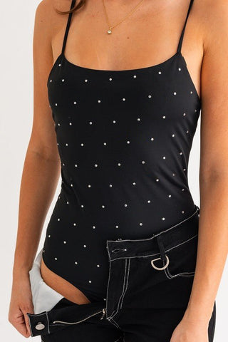 Rhinestone Bodysuit from Bodysuits collection you can buy now from Fashion And Icon online shop