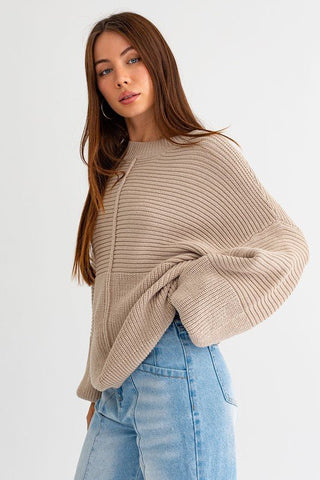 Ribbed Knit Sweater from Sweaters collection you can buy now from Fashion And Icon online shop