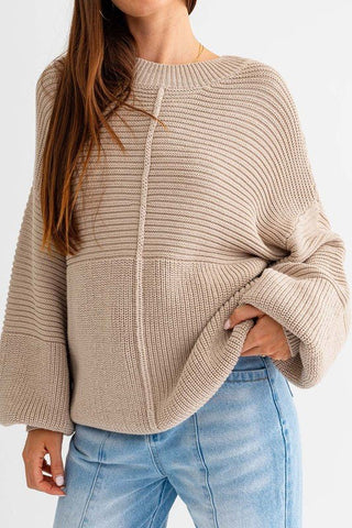 Ribbed Knit Sweater from Sweaters collection you can buy now from Fashion And Icon online shop