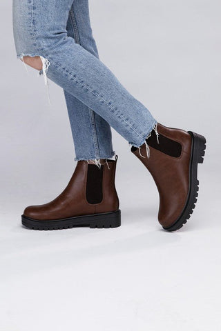 Round Toe Booties from Booties collection you can buy now from Fashion And Icon online shop