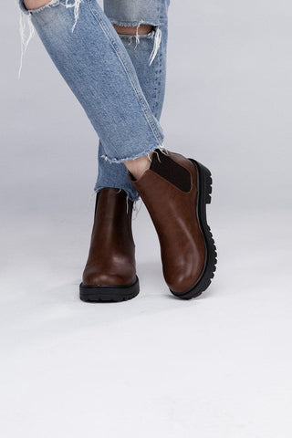 Round Toe Booties from Booties collection you can buy now from Fashion And Icon online shop