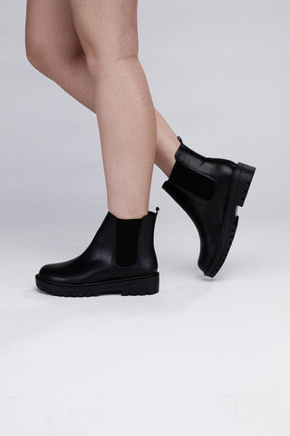 Round Toe Booties from Booties collection you can buy now from Fashion And Icon online shop