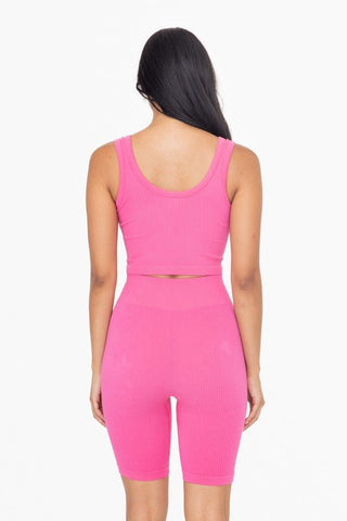 Seamless Cropped Tank Top from Crop Tops collection you can buy now from Fashion And Icon online shop