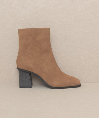 Square Toe Ankle Boots from Booties collection you can buy now from Fashion And Icon online shop