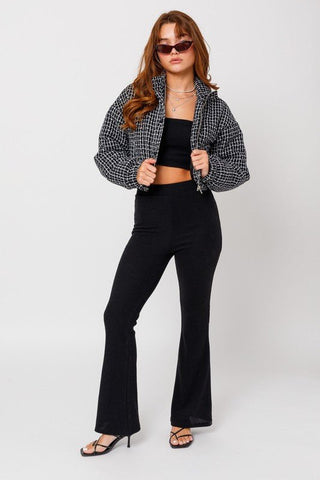 Tweed Cropped Jacket from Jackets collection you can buy now from Fashion And Icon online shop