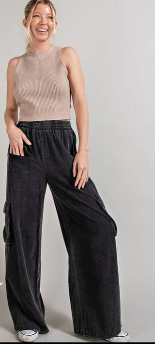 Washed Cargo Pants from Pants collection you can buy now from Fashion And Icon online shop