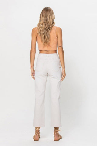 White Straight Jeans from Jeans collection you can buy now from Fashion And Icon online shop