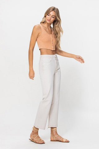 White Straight Jeans from Jeans collection you can buy now from Fashion And Icon online shop