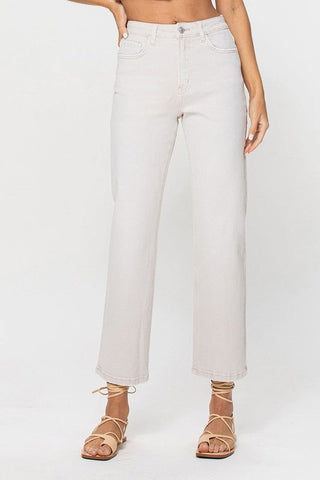 White Straight Jeans from Jeans collection you can buy now from Fashion And Icon online shop